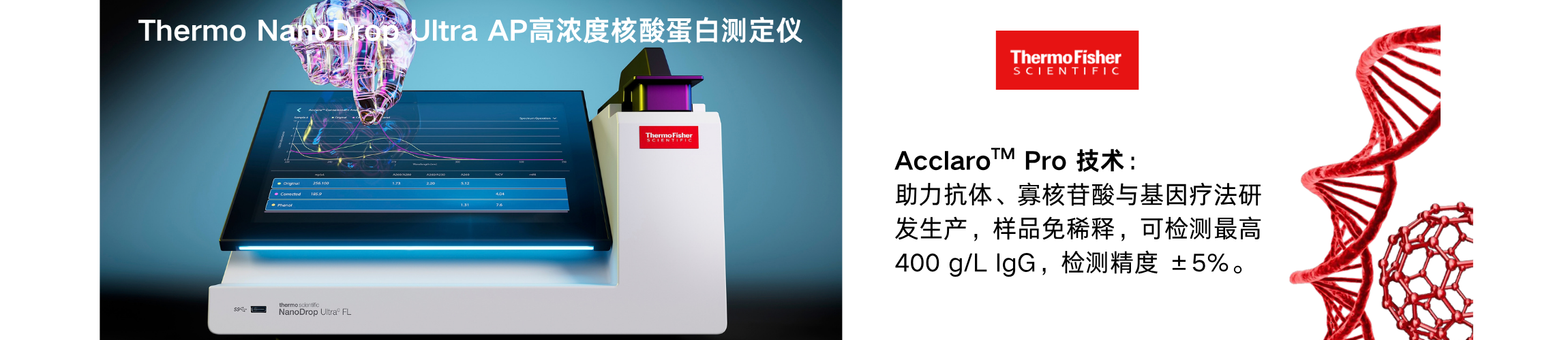 NanoDrop Ultra AP高浓度核酸蛋白测定仪 - 图1